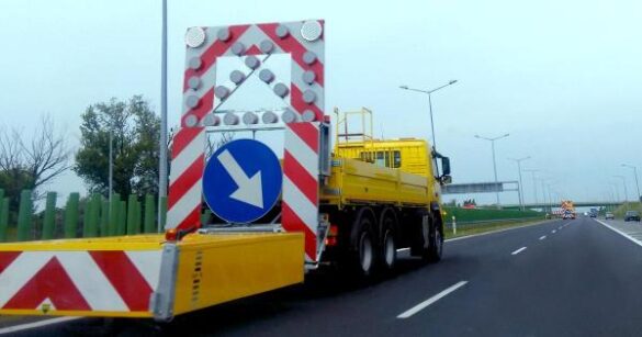 Traffic disruptions on the Polish-German border in Świeck