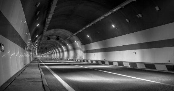 Closures of the Mont Blanc Tunnel from January to March