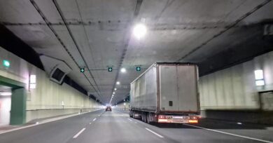 Closures of the Heinenoord tunnel in the Netherlands