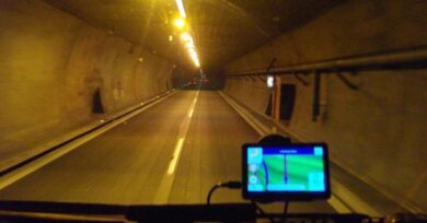 Maintenance operations in the Fréjus Tunnel