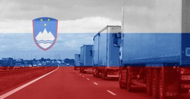 Slovenia: complete closure of the A1 motorway and and narrowed lanes on the A1, A2, A4 and A5
