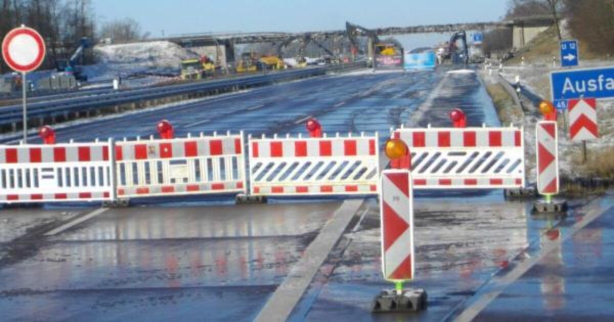 A7 in Hamburg and the Elbe Tunnel – Full Weekend Closure