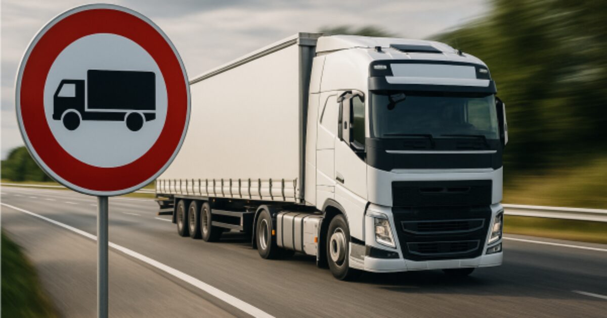 Easter truck driving bans in Poland. One provision makes the difference